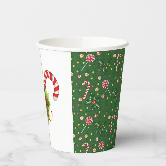 Candy Cane Christmas Pappbecher (Links)