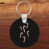 Candy Cane Christmas Schlüsselanhänger (Vorderseite)