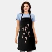 Candy Cane Christmas Schürze (Getragen)