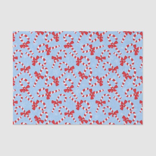 Candy Cane Christmas Seidenpapier (Vorderseite)