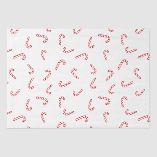 Candy Cane Christmas Seidenpapier (Vorderseite)