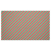 Candy Cane Christmas Stripes Red Green Stoff (Fat Quarter (45,7 x 55,9 cm))