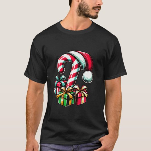 Candy Cane Christmas Sweets Xmas  T-Shirt (Vorderseite)