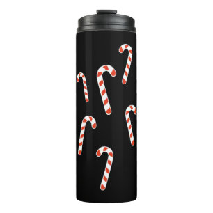 Candy Cane Christmas Thermosbecher