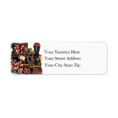 Candy Cane Christmas Train Weihnachten (Vorne)