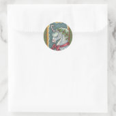 CANDY CANE CHRISTMAS UNICORN, PONY STICKERS (Tasche)