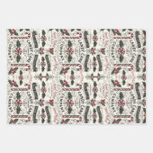 Candy Cane Co. Geschenkpapier Set (Vorderseite)