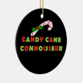Candy Cane Connoisseur Keepake Ornament (Rechts)