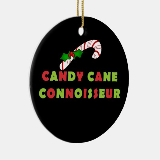 Candy Cane Connoisseur Keepake Ornament (Rechts)