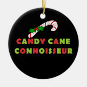 Candy Cane Connoisseur Keepake Ornament (Vorne)