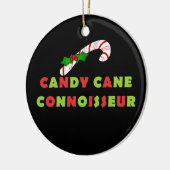 Candy Cane Connoisseur Keepake Ornament (Links)