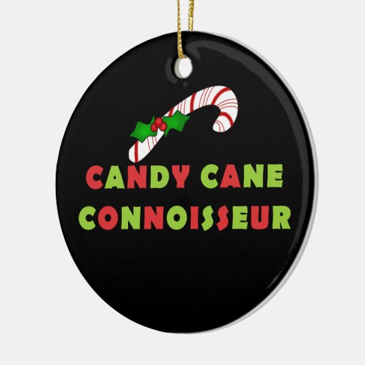 Candy Cane Connoisseur Keepake Ornament (Links)