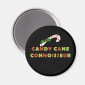 Candy Cane Connoisseur Magnet (Vorderseite/Rückseite)