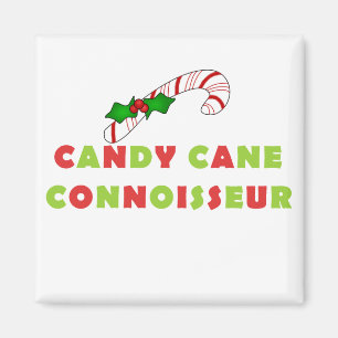 Candy Cane Connoisseur Tshirts und Geschenke Magnet