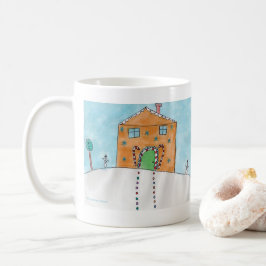 Candy Cane Cottage - KidsArt für CHOC Kaffeetasse