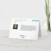 Candy Cane Cottage - KidsArt für CHOC Karte (Rückseite)