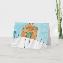 Candy Cane Cottage - KidsArt für CHOC Karte