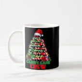 Candy Cane Crew Christmas Funny Xmas Matching Fami Kaffeetasse (Links)
