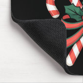 Candy Cane Crew Christmas Girls Boys Kids Adult Ho Mousepad (Ecke)