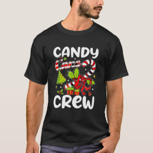 Candy Cane Crew Christmas T-Shirt