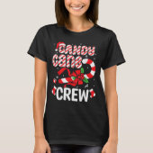 Candy Cane Crew - Funny Christmas Holiday Men Wome T-Shirt (Vorderseite)