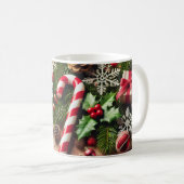 Candy Cane Crew Funny Family Candy Liebe Kaffee Ta Kaffeetasse (VorderseiteRechts)