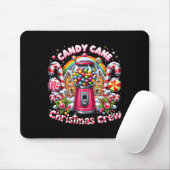 Candy Cane Crew House Candy Sicherheit kann Mousepad (Mit Mouse)