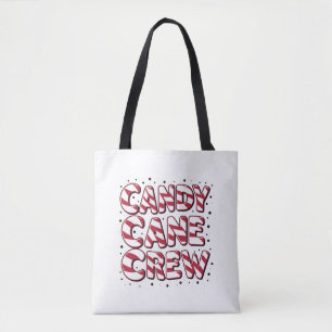 Candy Cane Crew Liebhaber Weihnachten Xmas Pyjama Tasche