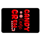 Candy Cane Crew Matching Family Candy Lover Magnet (Horizontal)