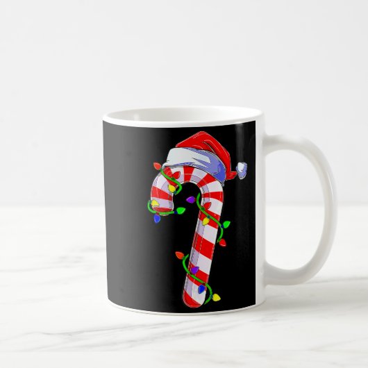 Candy Cane Crew Santa Christmas Kids Boys Girls  Kaffeetasse (Rechts)