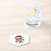 Candy Cane Crew Skull Christmas 2025 Funny Men Boy Untersetzer (Vor Ort)