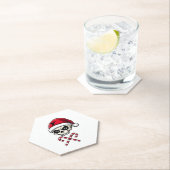 Candy Cane Crew Skull Christmas 2025 Funny Men Boy Untersetzer (Vor Ort)