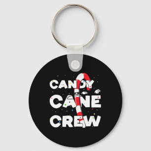 Candy Cane Crew Spaß Weihnachten Candy Lover Tanze Schlüsselanhänger