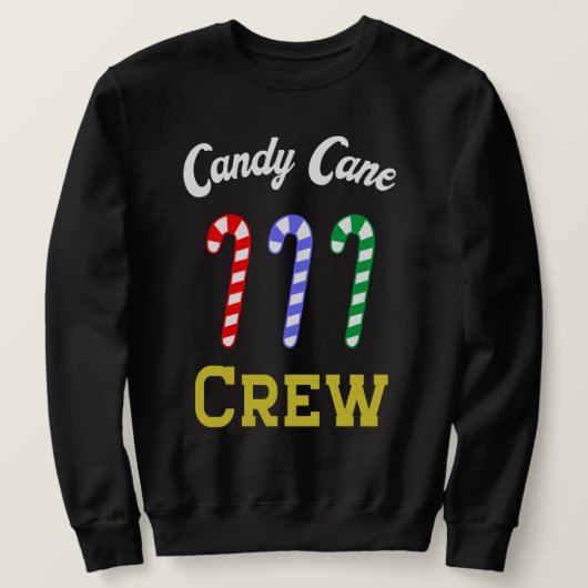 Candy Cane Crew Sweatshirt (Design vorne)