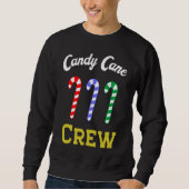 Candy Cane Crew Sweatshirt (Vorderseite)