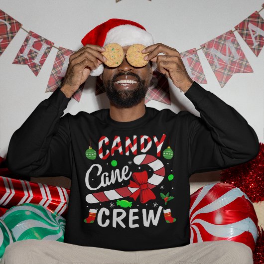 Candy Cane Crew Sweatshirt