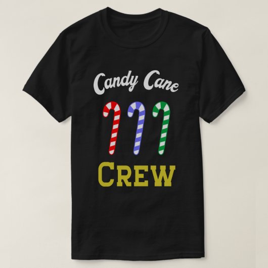 Candy Cane Crew T-Shirt (Design vorne)