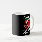 Candy Cane Crew We Stick Together Christmas Xmas M Kaffeetasse (VorderseiteRechts)