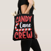 Candy Cane Crew Weihnachten Familienurlaub Pajamas Tasche (Von Nahem)