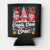 Candy Cane Crew Weihnachts Candy Lover Gnome Dosenkühler (Vorderseite)