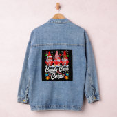 Candy Cane Crew Weihnachts Candy Lover Gnome Jeansjacke (Hangar)