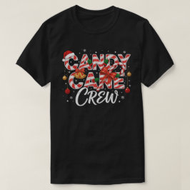 Candy Cane Crew Weihnachts-T-Shirt – Festliches Ro T-Shirt