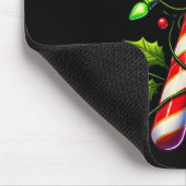 Candy Cane Crew Weihnachts Weihnachtsfamilie Weihn Mousepad (Ecke)