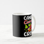 Candy Cane Crew Weihnachtscreme Kindermädchen X Kaffeetasse (VorderseiteRechts)