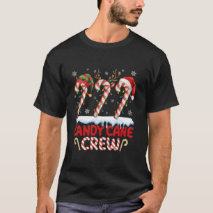 Candy Cane Crew Weihnachtsfamilie Weihnachten Weih T-Shirt