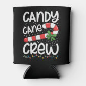 Candy Cane Crew Weihnachtsfeiertag Weihnachten Wei Dosenkühler (Vorderseite)