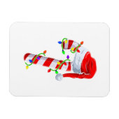 Candy Cane Crew Weihnachtsleuchten Familie Matchin Magnet (Horizontal)