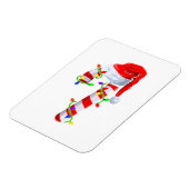 Candy Cane Crew Weihnachtsleuchten Familie Matchin Magnet (Linke Seite)
