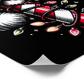 Candy Cane Crew Weihnachtsleuchten Familie Matchin Poster (Ecke)