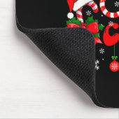 Candy Cane Crew Weihnachtsmann Weihnachtskostüm Sü Mousepad (Ecke)